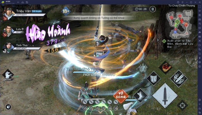 Dynasty Warriors: Overlords – Nâng Cấp Nhân Vật