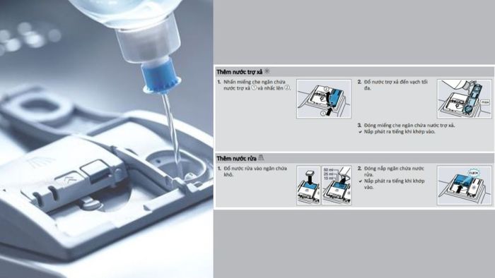 Hướng dẫn sử dụng máy rửa bát Bosch bước 4