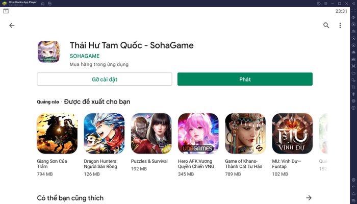 Trải nghiệm game Thái Hư Tam Quốc trên máy tính với BlueStacks