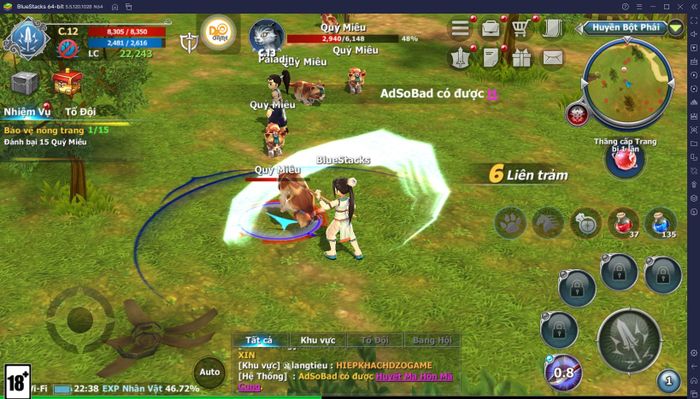 Trải nghiệm game nhập vai kiếm hiệp 3D Hiệp Khách Mobile trên PC với BlueStacks