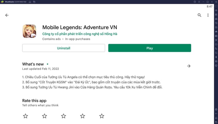 Trải nghiệm tựa game nhập vai nổi tiếng Mobile Legends: Adventure trên PC với BlueStacks