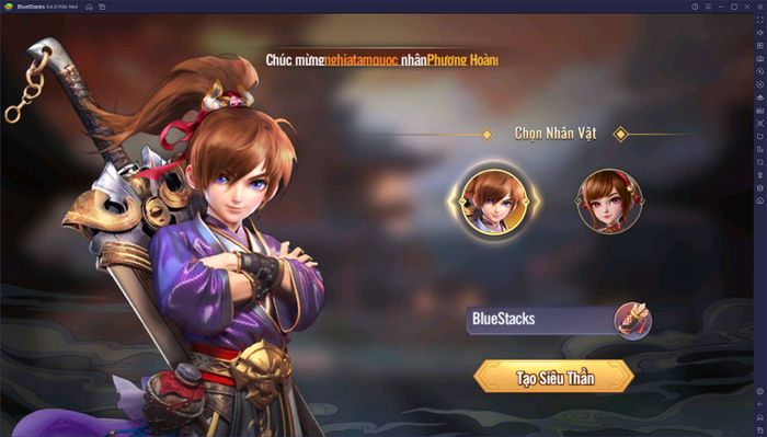 Hướng dẫn cho người chơi mới bắt đầu với Siêu Thần Quân Sư trên BlueStacks