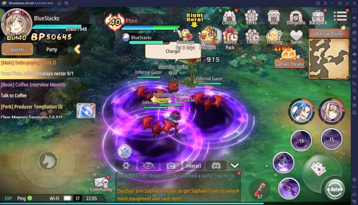 Hướng dẫn chơi Sprite Fantasia trên PC cho người mới