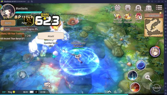 Trải nghiệm Sprite Fantasia trên PC với BlueStacks