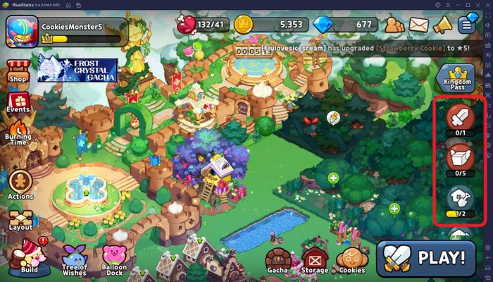 Hướng dẫn cơ bản chơi Cookie Run: Kingdom trên BlueStacks