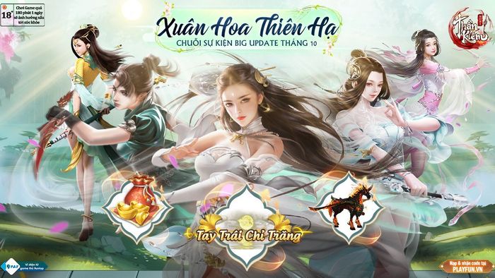 Thần Kiếm Mobile: Chi tiết về bản Cập nhật lớn tháng 10