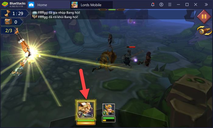 Hướng dẫn chơi chế độ Anh Hùng trong Lords Mobile