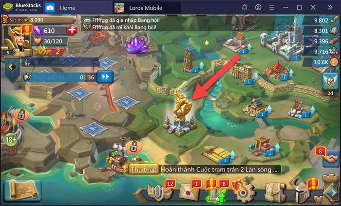 Hướng dẫn chơi chế độ Anh Hùng trong Lords Mobile