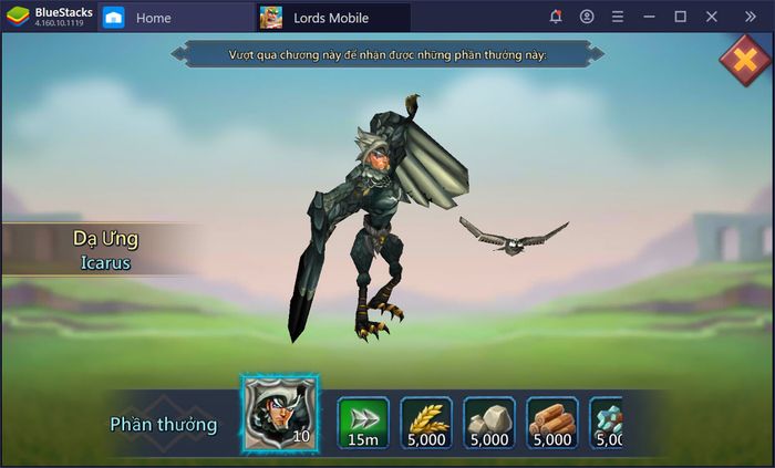 Hướng dẫn chơi chế độ Anh Hùng trong Lords Mobile