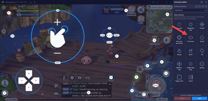 Hướng dẫn cách sử dụng Game Controls để chơi Ragnarok X: Next Generation như trên máy tính