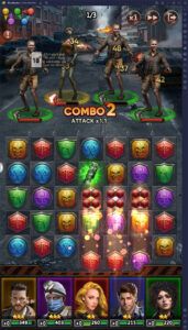 Puzzles & Survival: Chơi game xếp ngọc diệt zombie trên PC với BlueStacks