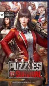 Puzzles & Survival: Chơi game xếp ngọc diệt zombie trên PC với BlueStacks