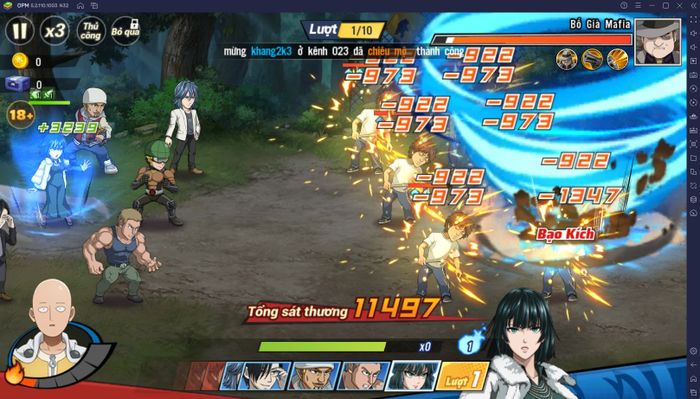 Hướng dẫn chơi One Punch Man: The Strongest trên BlueStacks dành cho người mới