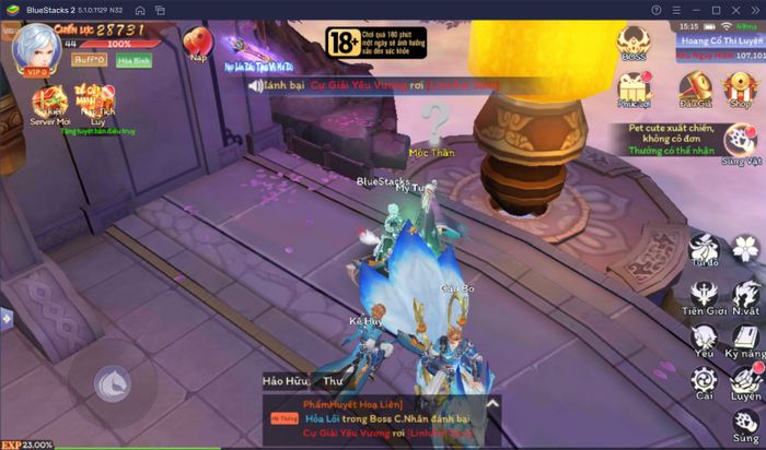 Cách nâng cấp nhân vật và gia tăng sức mạnh chiến đấu trong Yêu Linh Giới