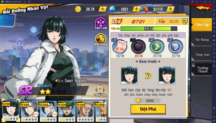 Hướng dẫn cho người mới chơi One Punch Man: The Strongest trên BlueStacks