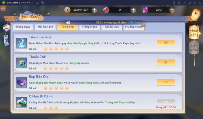 Yêu Linh Giới: Phương pháp nâng cấp nhân vật và tăng cường sức mạnh chiến đấu