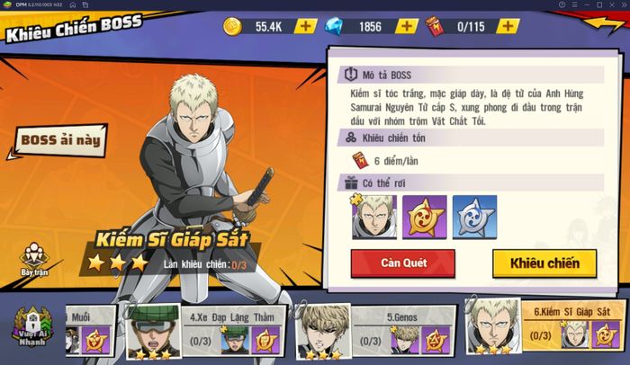 Hướng dẫn chi tiết cho người mới chơi One Punch Man: The Strongest trên BlueStacks