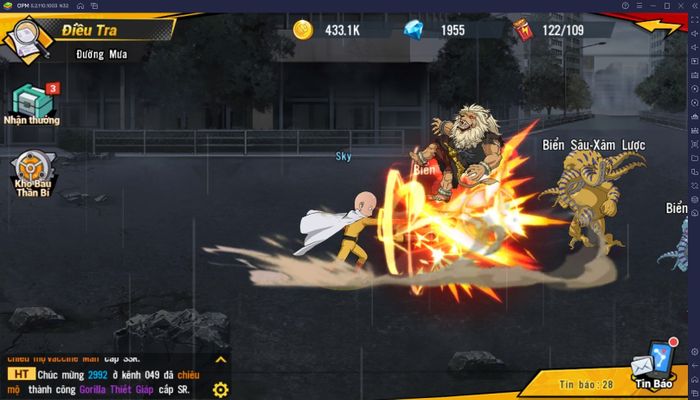 Hướng dẫn cho người mới chơi One Punch Man: The Strongest trên BlueStacks