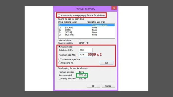 Khởi động tính năng Troubleshooting