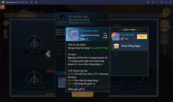 Cách nâng cấp nhân vật và gia tăng sức mạnh chiến đấu trong Yêu Linh Giới