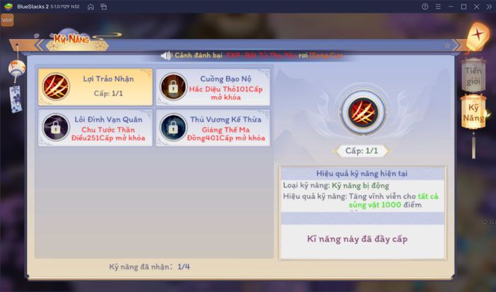 Cách nâng cấp nhân vật và gia tăng sức mạnh chiến đấu trong Yêu Linh Giới