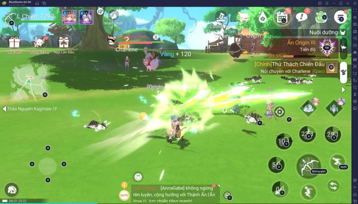 Hướng dẫn cách khám phá The Legend of Neverland VTC trên PC với BlueStacks