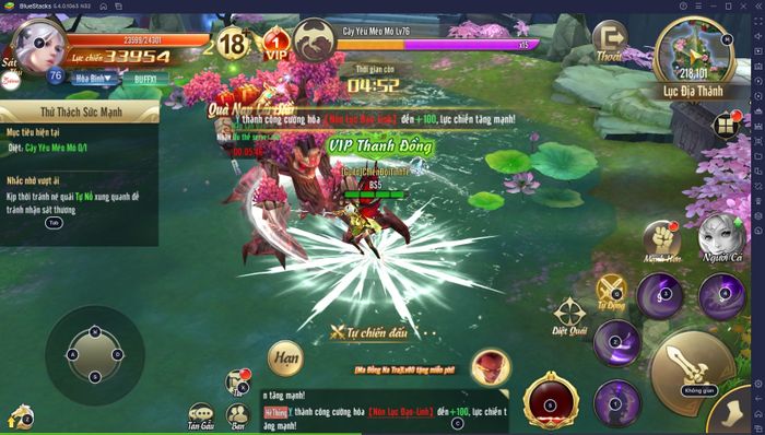 Hướng dẫn chơi game Hỗn Độn Đại Lục trên máy tính cho người mới