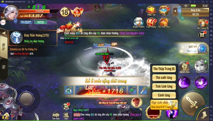 Hướng dẫn chơi game Hỗn Độn Đại Lục trên máy tính cho người mới