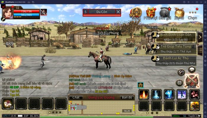 Chơi game Anh Hùng Tam Quốc trên PC với BlueStacks