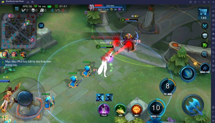 Trải nghiệm game MOBA mới Loạn Chiến Mobile trên PC với BlueStacks