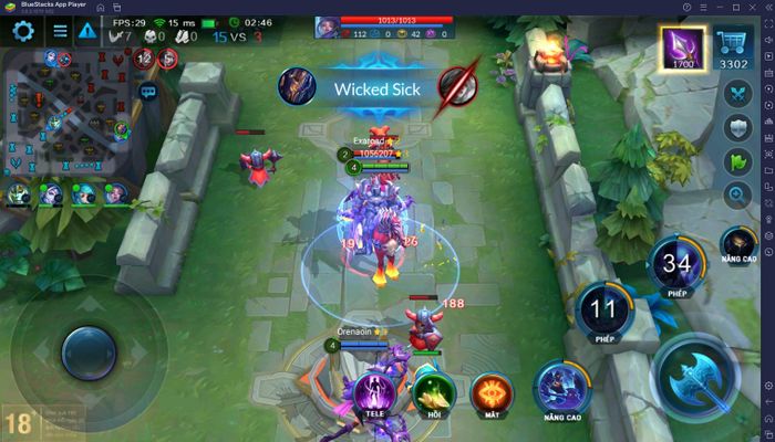 Trải nghiệm game MOBA mới Loạn Chiến Mobile trên PC cùng BlueStacks