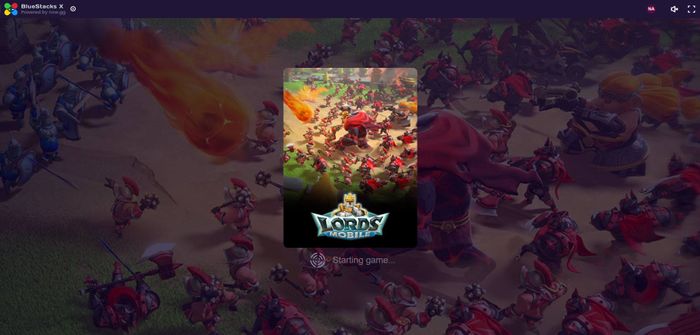 Hướng dẫn chơi Lords Mobile trên Gamota với BlueStacks X từ đám mây