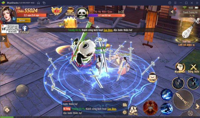 Trải nghiệm game Phong Khởi Trường An trên PC với BlueStacks