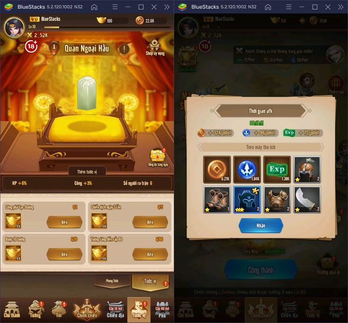 Chinh phục chiến trường Tam Quốc trên PC cùng BlueStacks