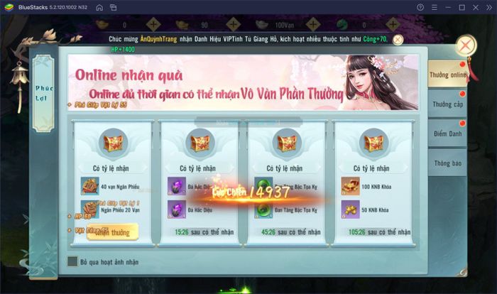 Tham gia Thần Ma phân tranh trong Thần Kiếm Mobile trên PC