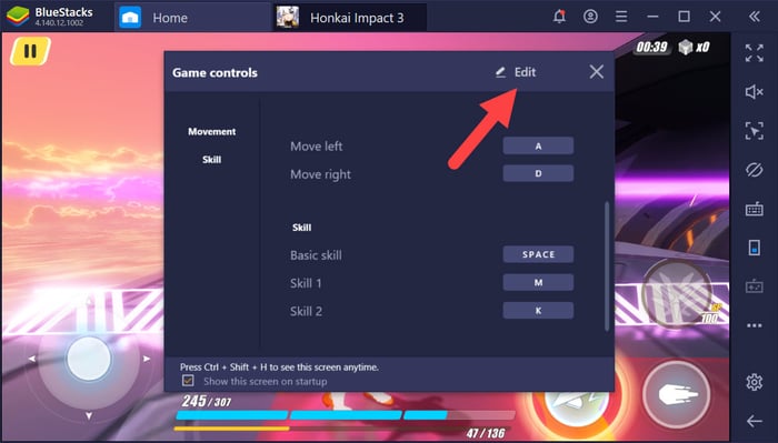 Cài đặt Game Controls tối ưu khi chơi Honkai Impact 3