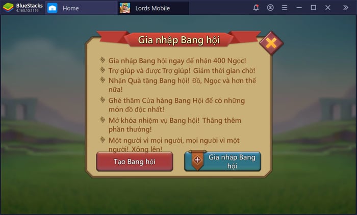 Khám phá hệ thống nhiệm vụ và cách chơi cơ bản trong Lords Mobile