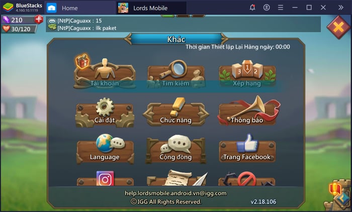 Khám phá hệ thống nhiệm vụ và cách chơi cơ bản trong Lords Mobile