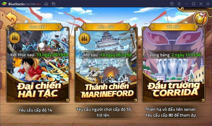 Truy tìm kho báu One Piece và trở thành Huyền thoại Hải tặc cùng BlueStacks