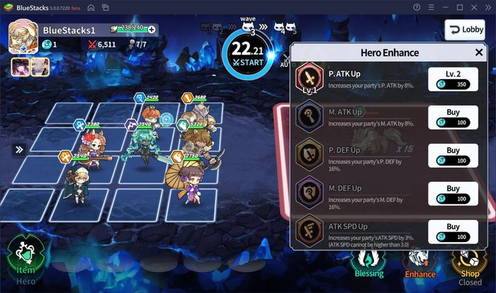 Tổng quan về các chế độ chơi trong Arcana Tactics