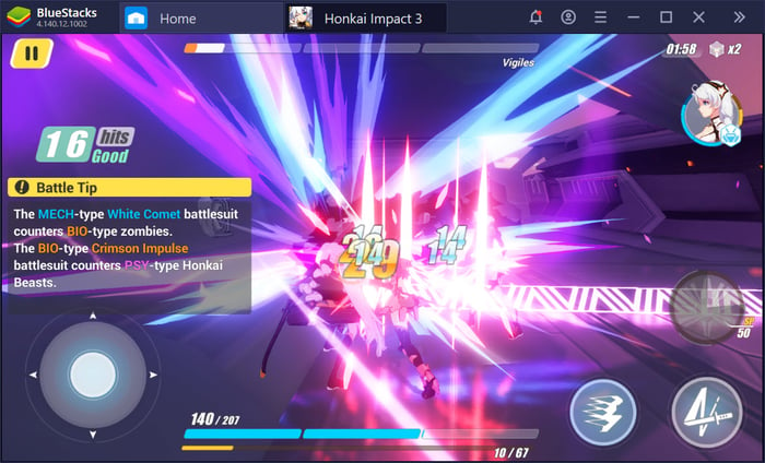 Hướng dẫn cách chơi cơ bản và chiến thuật trong Honkai Impact 3