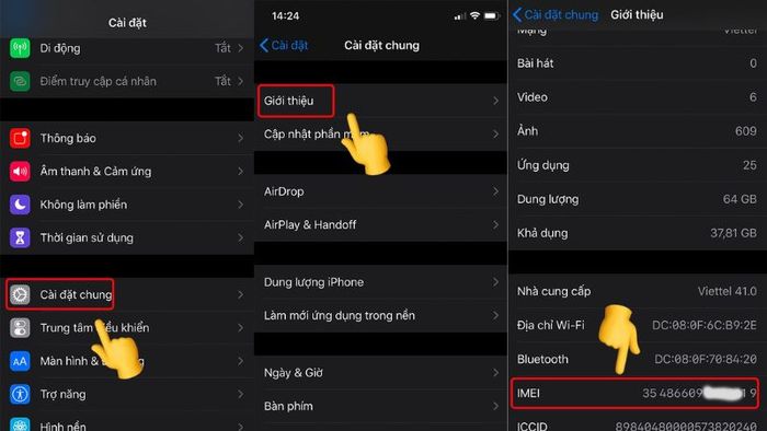 cách kiểm tra bảo hành iPhone 10