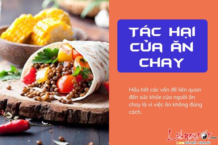 Tác hại của chế độ ăn chay