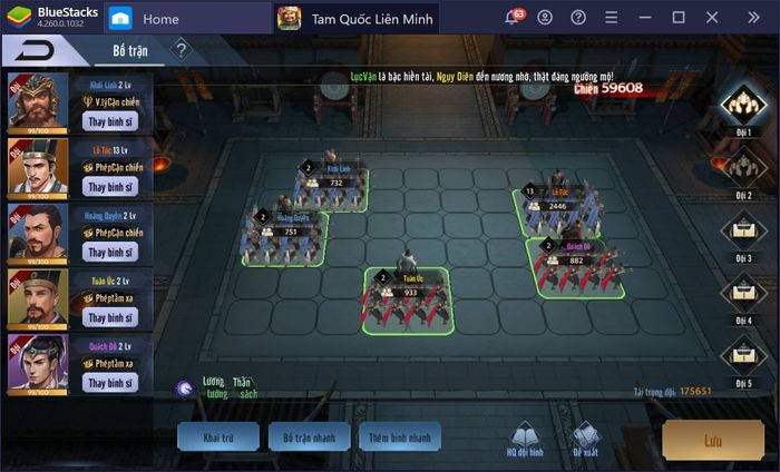 Hệ thống tướng và các nâng cấp quan trọng trong Tam Quốc Liên Minh SohaGame