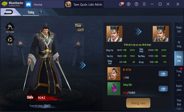 Tam Quốc Liên Minh SohaGame: Hệ thống tướng và các cải tiến quan trọng
