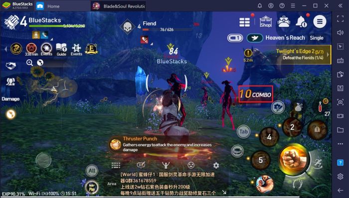 Blade & Soul Revolution: Hướng dẫn cơ bản và leo level nhanh cho người mới