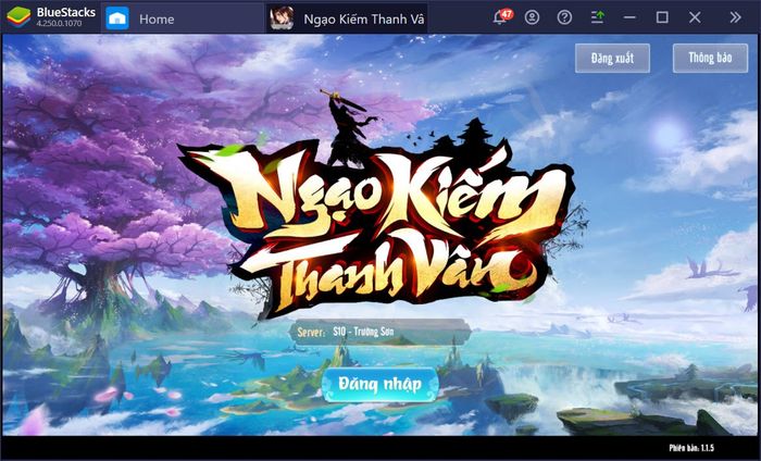 Trải nghiệm thế giới thần tiên Ngạo Kiếm Thanh Vân trên PC với BlueStacks