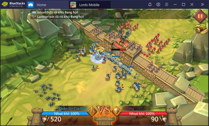 Khám phá thế giới anh hùng đầy thú vị trong Lords Mobile với BlueStacks