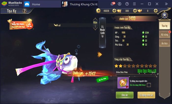 Tổng quan về hệ thống nâng cấp trong Thương Khung Chi Kiếm