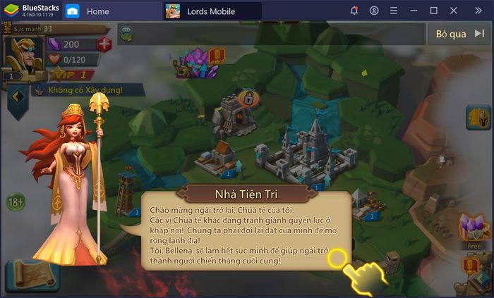 Khám phá thế giới anh hùng thú vị trong Lords Mobile với BlueStacks